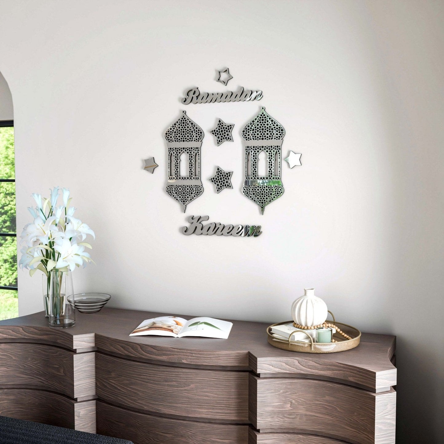 Ramadan Kareem Islamic Gift Islamic Wall Art Wooden Decor