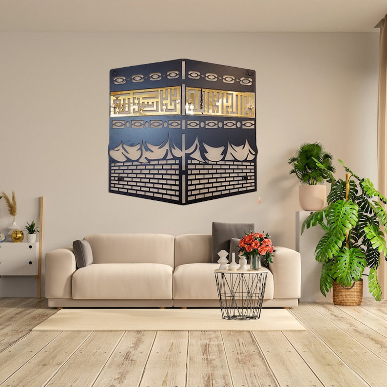 khana kaaba beautiful acrylic wall decoratin