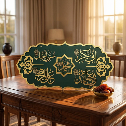 Rasool Allah name with 4 Yar names