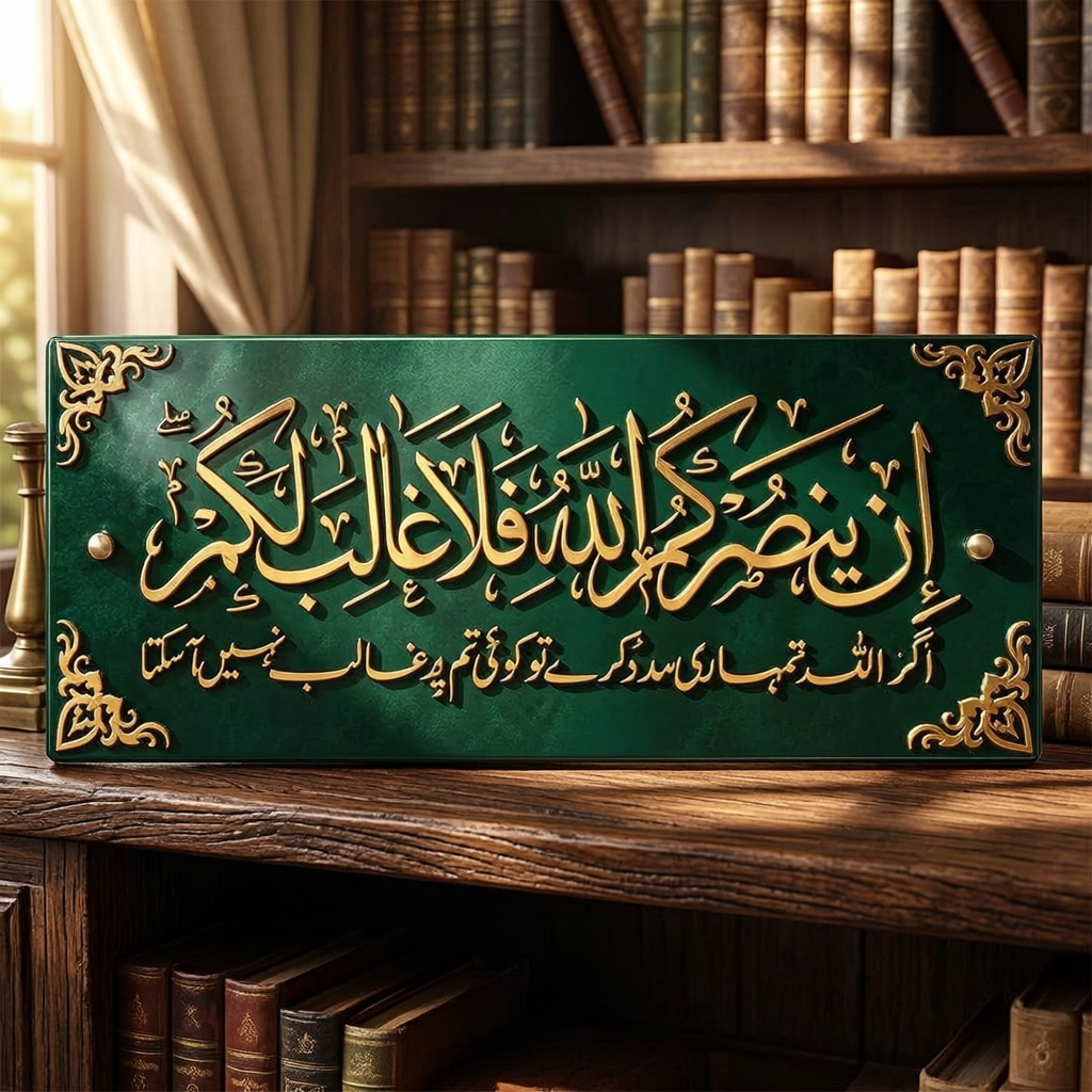 In yansurkumu Allahu fala ghaliba lakum