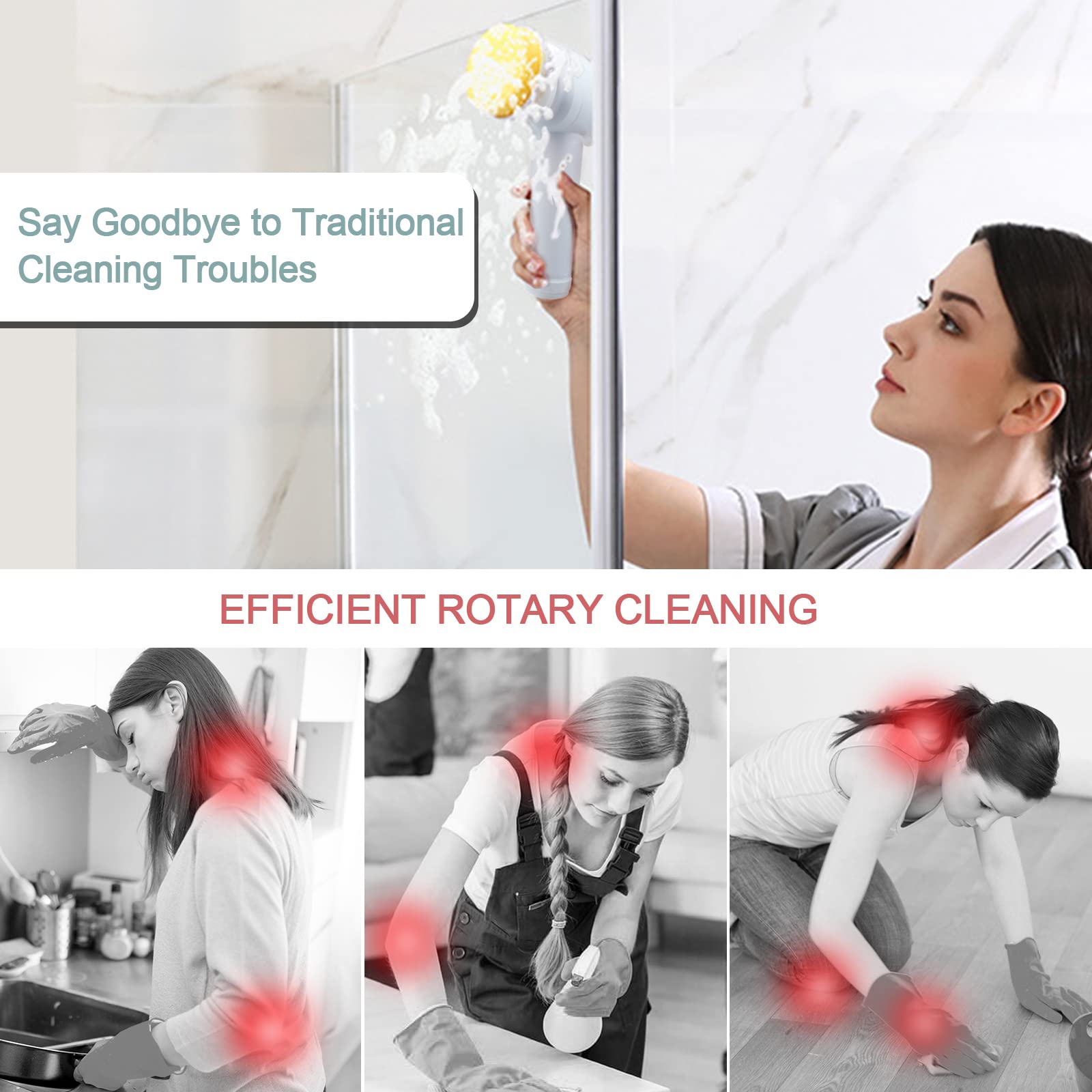 Handheld Electric Cleaning Brush