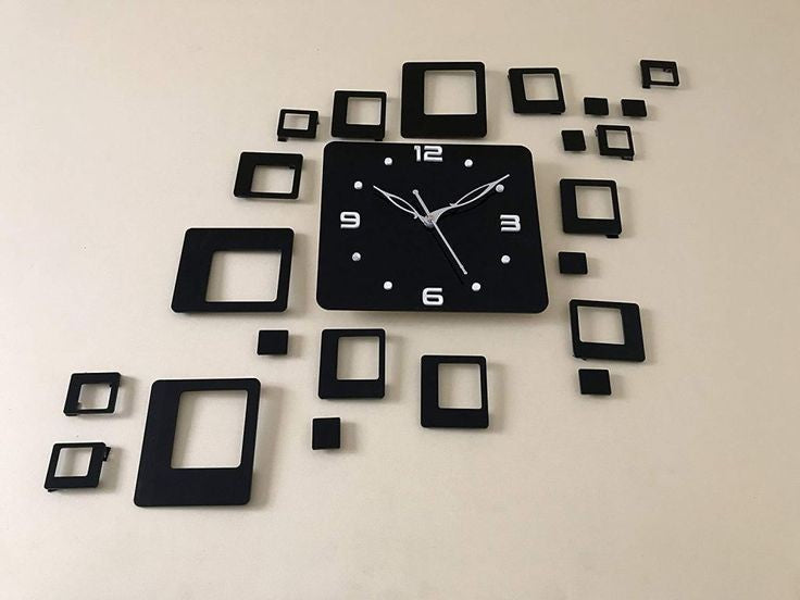 ACRYLIC WALL DECORATION CLOCK LARGE