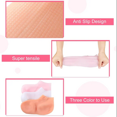 Moisturizing Foot Mask Exfoliating Silicone Socks Beach Protective Socks - 1 Pair