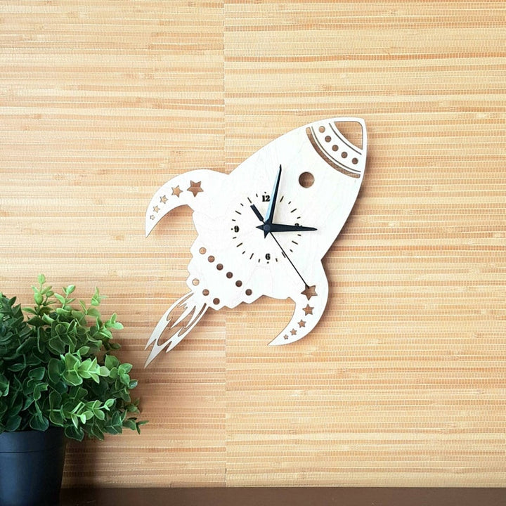 Space Ship 3D Wall Clock