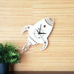 Space Ship 3D Wall Clock