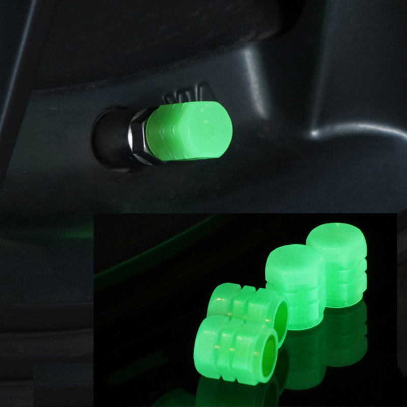 Car Luminous Tire Valve cap (4 pcs set)